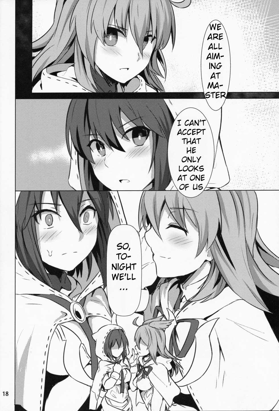 (C95) [Ohanabatake (Siseki Hirame)] Ore Yuushi ni Narimasu (Fate/Grand Order) [English] [YurilyTL] - Page 19