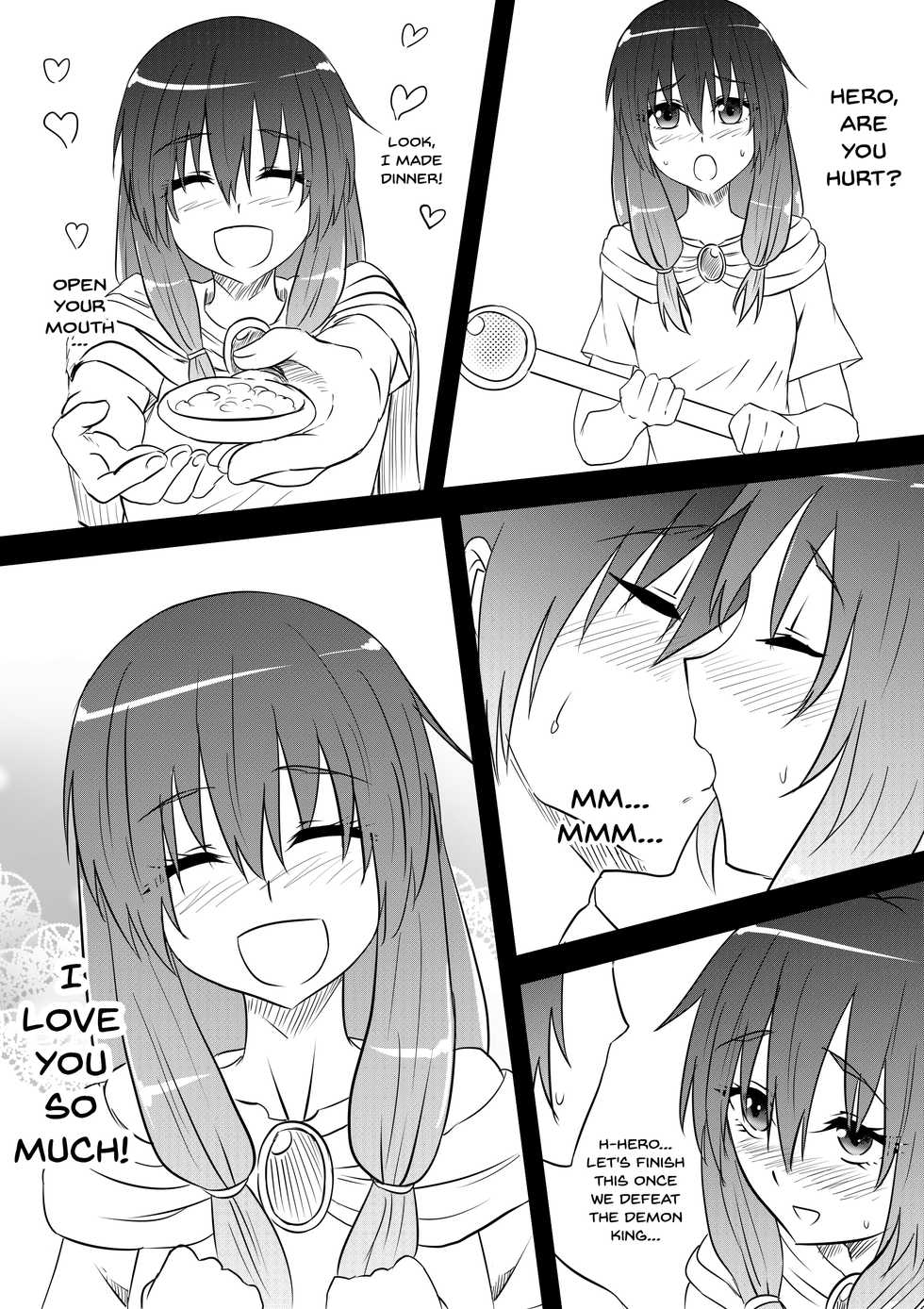 [Mikezoutei] Yuusha Haiboku ~Maou ni Yabure Mesu Ochi Saserareta Yuusha no Monogatari~ | Story Of A Hero Who Fell To The Demon King [English] {Doujins.com} - Page 11