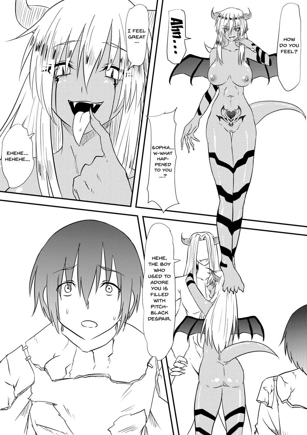 [Mikezoutei] Yuusha Haiboku ~Maou ni Yabure Mesu Ochi Saserareta Yuusha no Monogatari~ | Story Of A Hero Who Fell To The Demon King [English] {Doujins.com} - Page 16