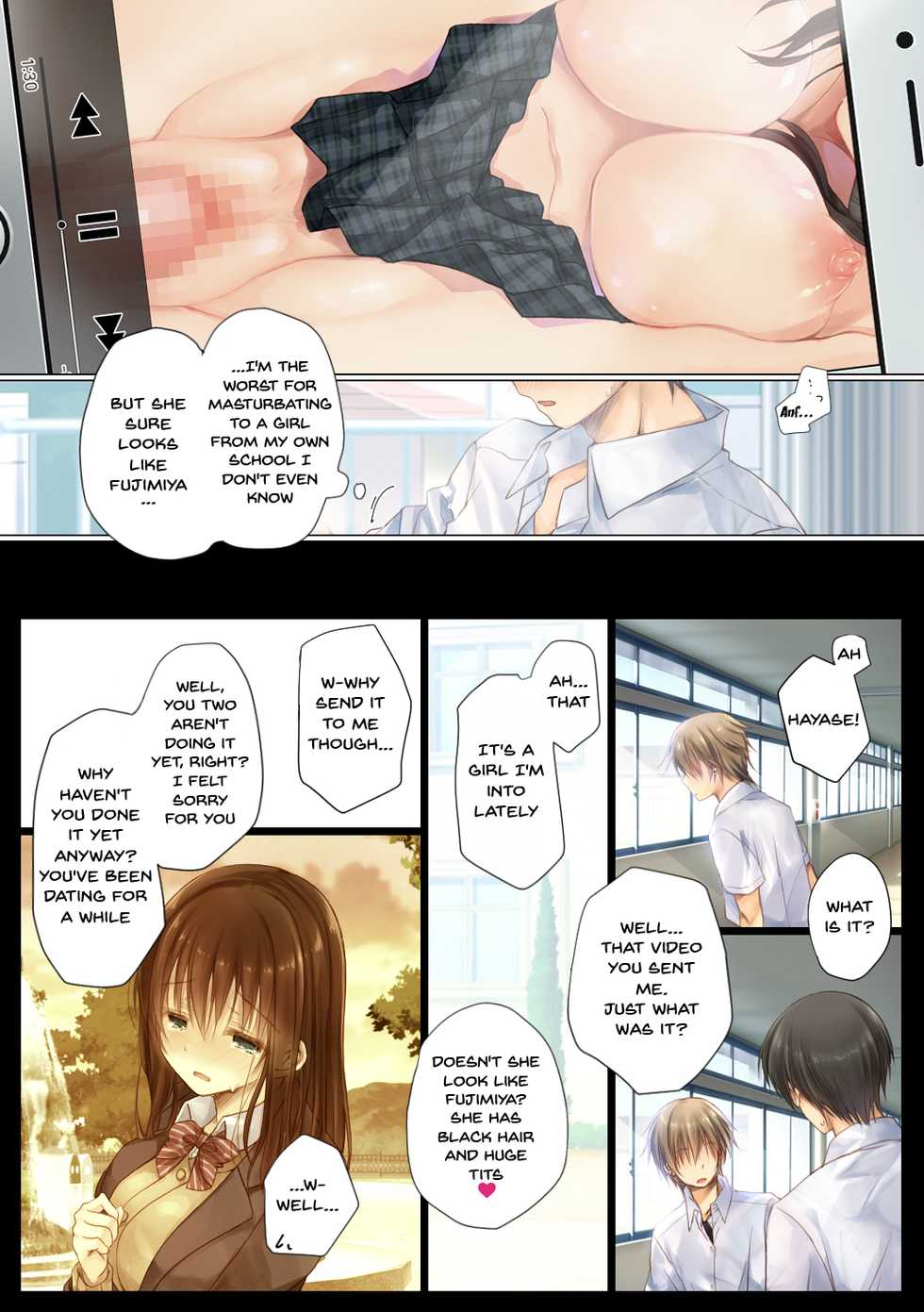 [milkholic] Netorare Sotsugyou Ryokou | NTR Graduation Trip [English] {Doujins.com} - Page 13