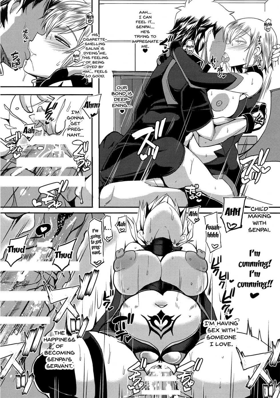 (C96) [YOMOTHUHIRASAKA (bbsacon)] Shoukan Dajun (Fate/Grand Order) [English] [Doujins.com] - Page 19