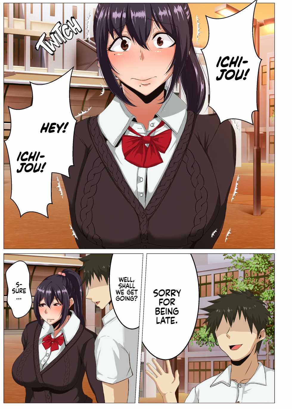 [KAZAMA DoJo (Mucc)] Rikujoubu no Otonashii Senpai no Yowami o Nigitta | The Track and Field Ace's Dark Secret [English] {2d-market.com} [Decensored] [Digital] - Page 4