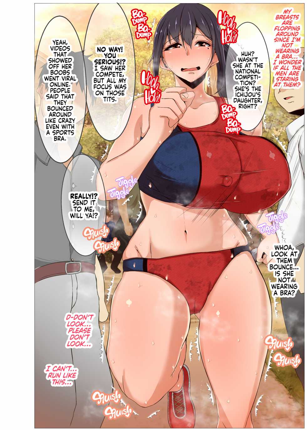 [KAZAMA DoJo (Mucc)] Rikujoubu no Otonashii Senpai no Yowami o Nigitta | The Track and Field Ace's Dark Secret [English] {2d-market.com} [Decensored] [Digital] - Page 11