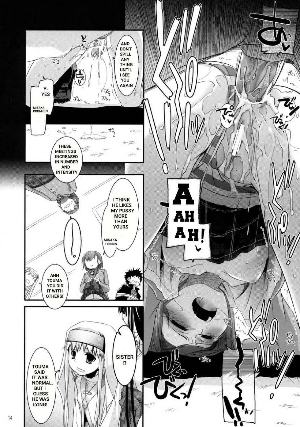 (COMIC1☆3) [Digital Lover (Nakajima Yuka)] D.L. action 47 (Toaru Majutsu no Index) [English] [0fficial] - Page 13