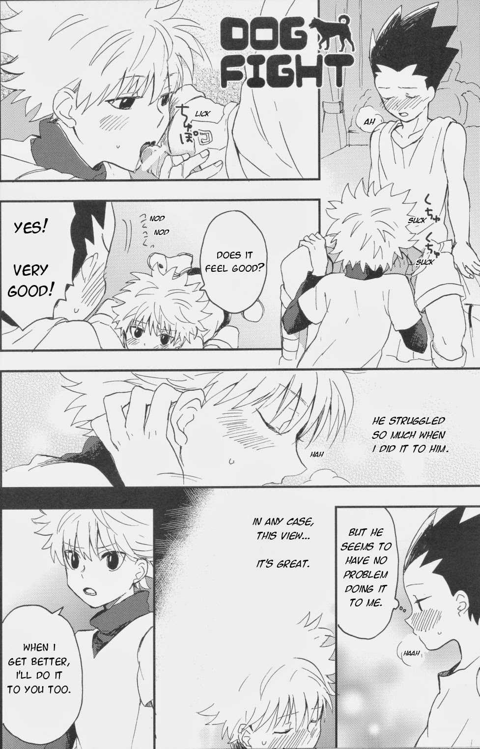 (SUPER23) [Irori (Yui)] DOG FIGHT (Hunter x Hunter) [English] [Willeke4439] - Page 15