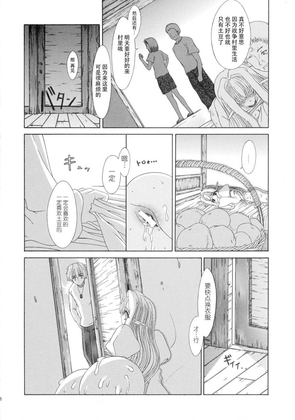 (C62) [Shoujo Kousaku (eltole)] Haiiro no Gensoukyoku [Chinese] [牛肝菌汉化] - Page 17