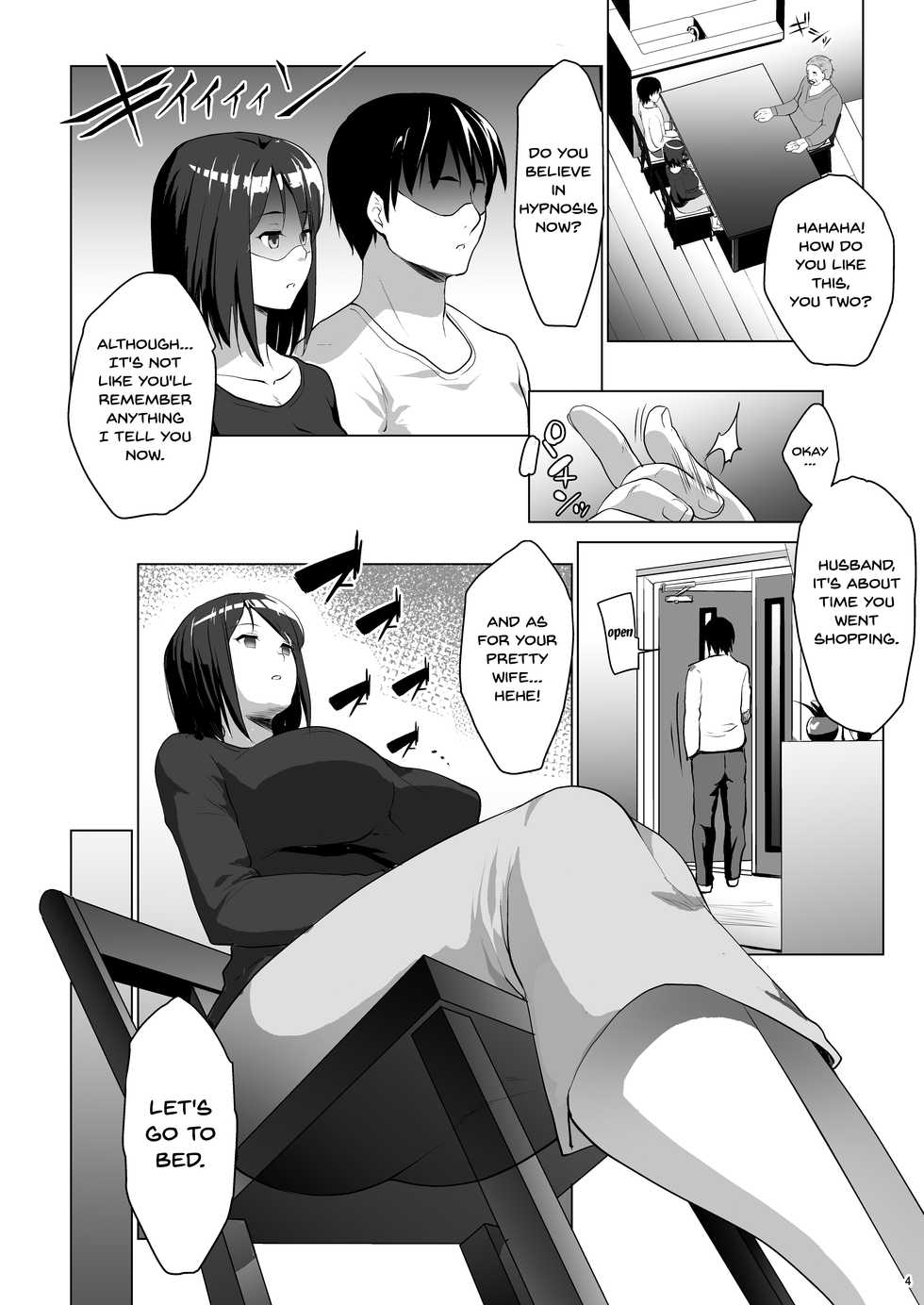 [Nanatsu no Kagiana (Nanakagi Satoshi)] Kuchou ni Saimin Kakerarete Ninshin shichaimashita | I Hypnotized A Housewife And Got Her Pregnant [English] {Doujins.com} [Digital] - Page 3
