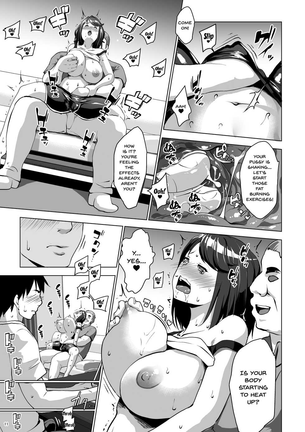 [Nanatsu no Kagiana (Nanakagi Satoshi)] Kuchou ni Saimin Kakerarete Ninshin shichaimashita | I Hypnotized A Housewife And Got Her Pregnant [English] {Doujins.com} [Digital] - Page 10