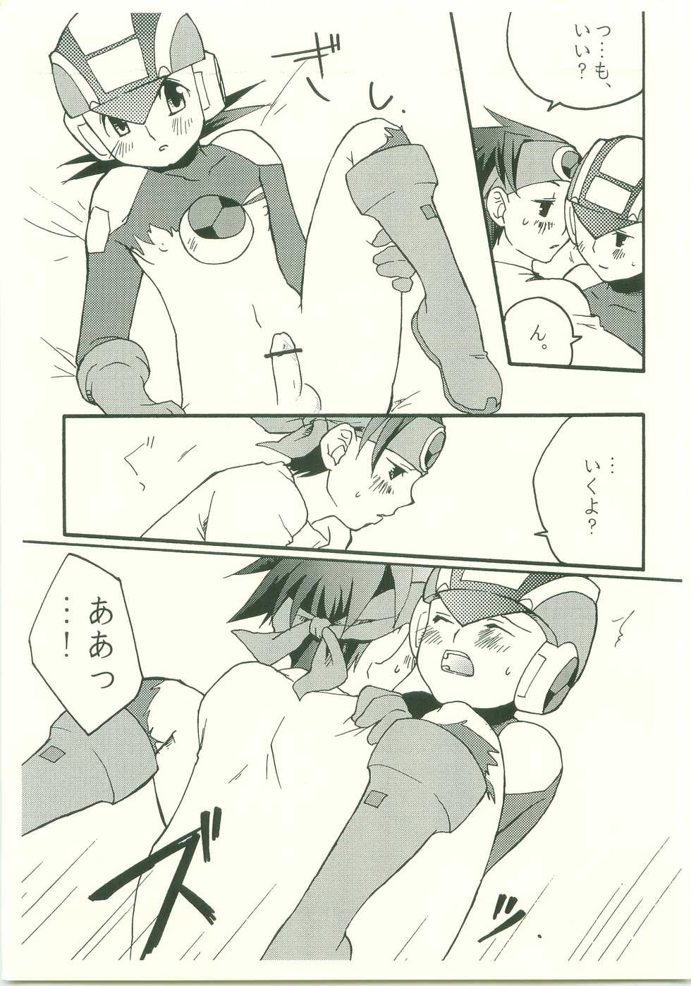 (C70) [AYAnet  (Hibikino Ayane)] Daisuki. Dakara, (Rockman.EXE) - Page 22