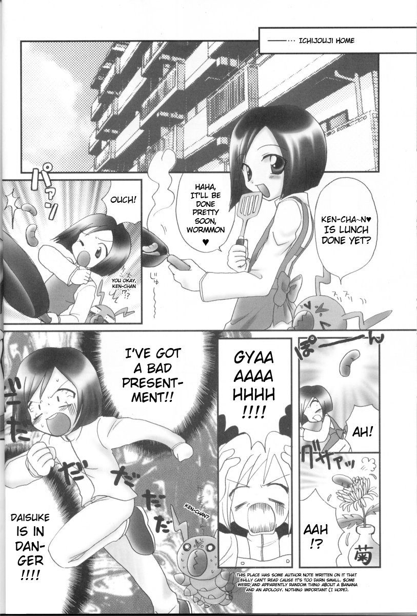 (C61) [Houkago Paradise (Sasorigatame)] Honey Cap (Digimon Adventure 02) [English] [Shochan] - Page 11
