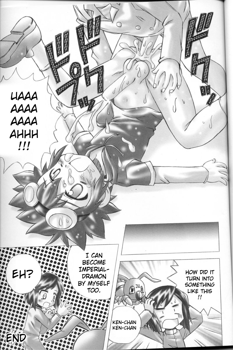 (C61) [Houkago Paradise (Sasorigatame)] Honey Cap (Digimon Adventure 02) [English] [Shochan] - Page 22