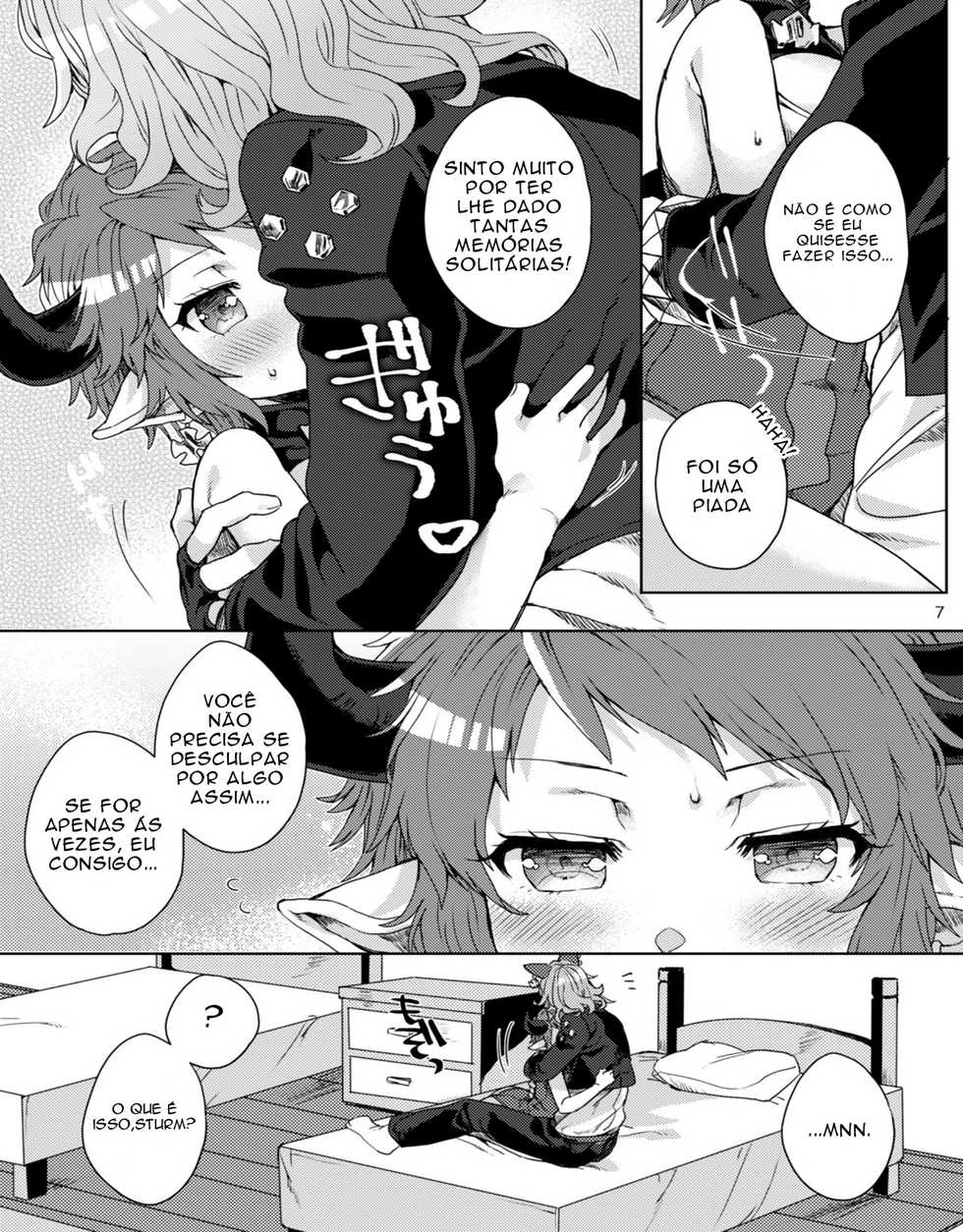 [Hachimitsu Romance (Eno Yukimi)] Amayaka ni Kaoru | A Sweet Scent (Granblue Fantasy) [Portuguese-BR] [Erme14] [Digital] - Page 6