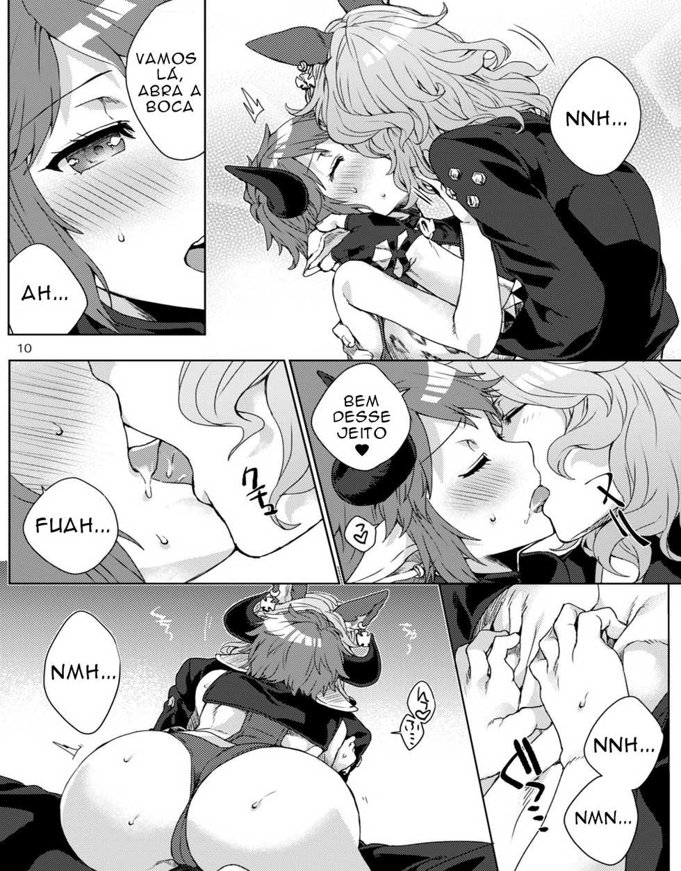 [Hachimitsu Romance (Eno Yukimi)] Amayaka ni Kaoru | A Sweet Scent (Granblue Fantasy) [Portuguese-BR] [Erme14] [Digital] - Page 9