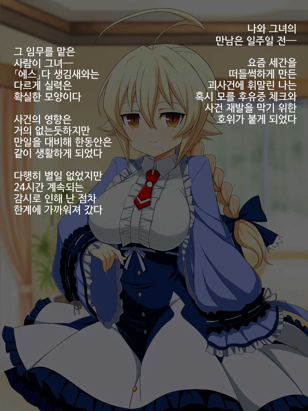 [Half Mile (Yaomai)] Aoi Seikatsu | 푸른 생활 (BLAZBLUE) [Korean] - Page 2