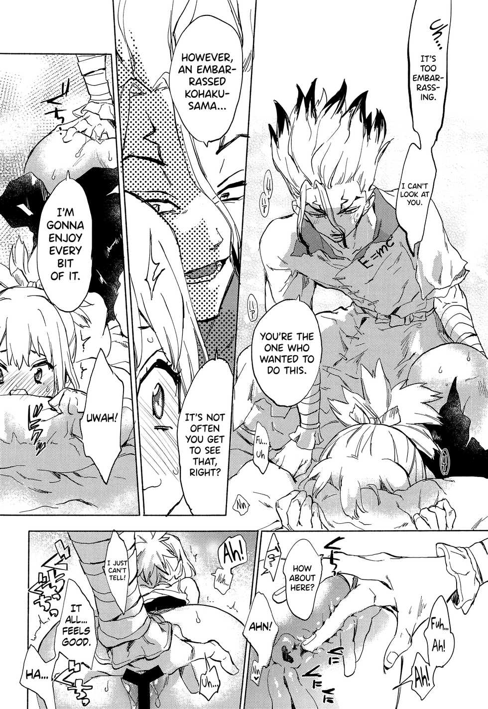 (The ROCK) [tcnc (Serizawa Nae)] HEAVENLY LOVER (Dr. STONE) [English] [biribiri] - Page 18