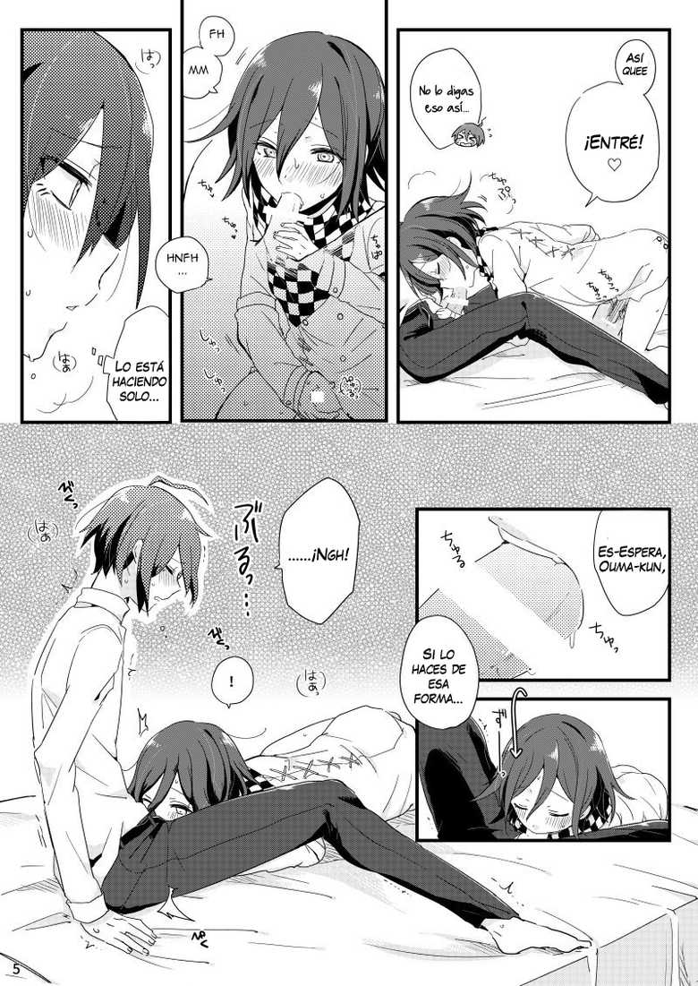 [36 (Hakua)] Ouma-kun no Are na Hi. (New Danganronpa V3)  [Spanish] [DrGilmon328] [Digital] - Page 4