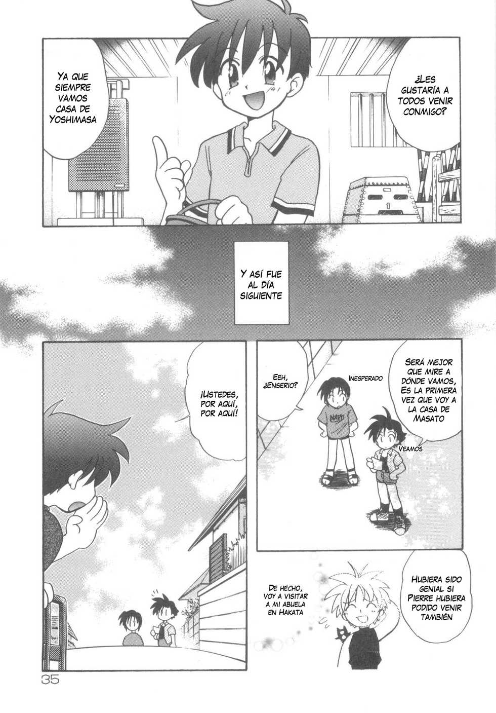 [Kirigakure Takaya] Nekkyou! Otoko Shoubu!! | ¡Mania! ¡Concurso varonil! (Immoral Kids) [Spanish] [DrGilmon328] - Page 3
