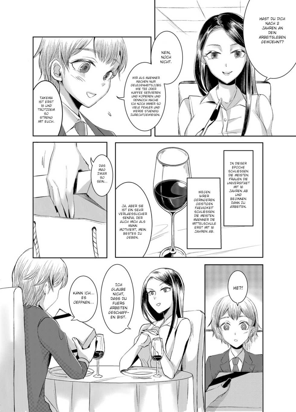 [Chijoku An (yk)] Joken Kokka ni Okeru Konin to Kazoku Seikatsu [German] [LG Hydraulik] - Page 3