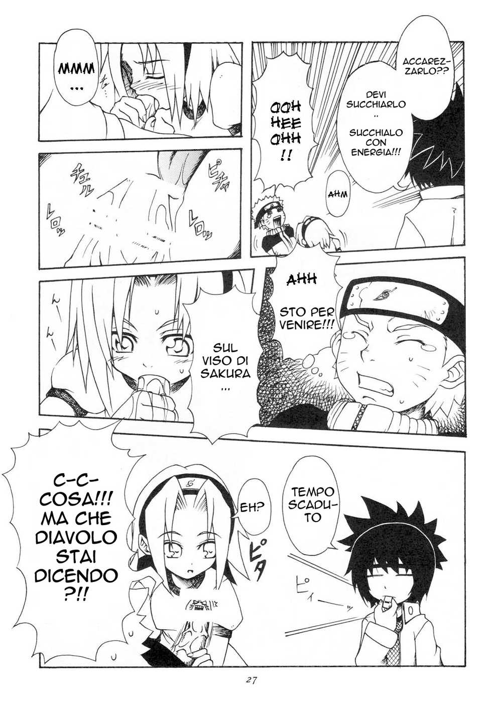 (C66) [Karakishi Youhei-dan Shinga (Kanenomori Sentarou, Sahara Wataru)] Inritsu (Naruto) [Italian] [DS Shiendeh] - Page 26