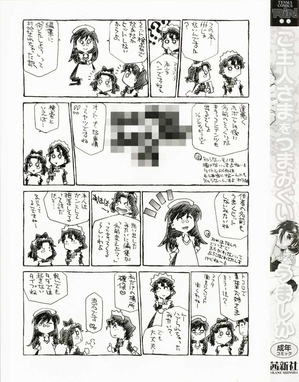 [Umashika] Gosyujinsama wo Tsumamigui - Page 6