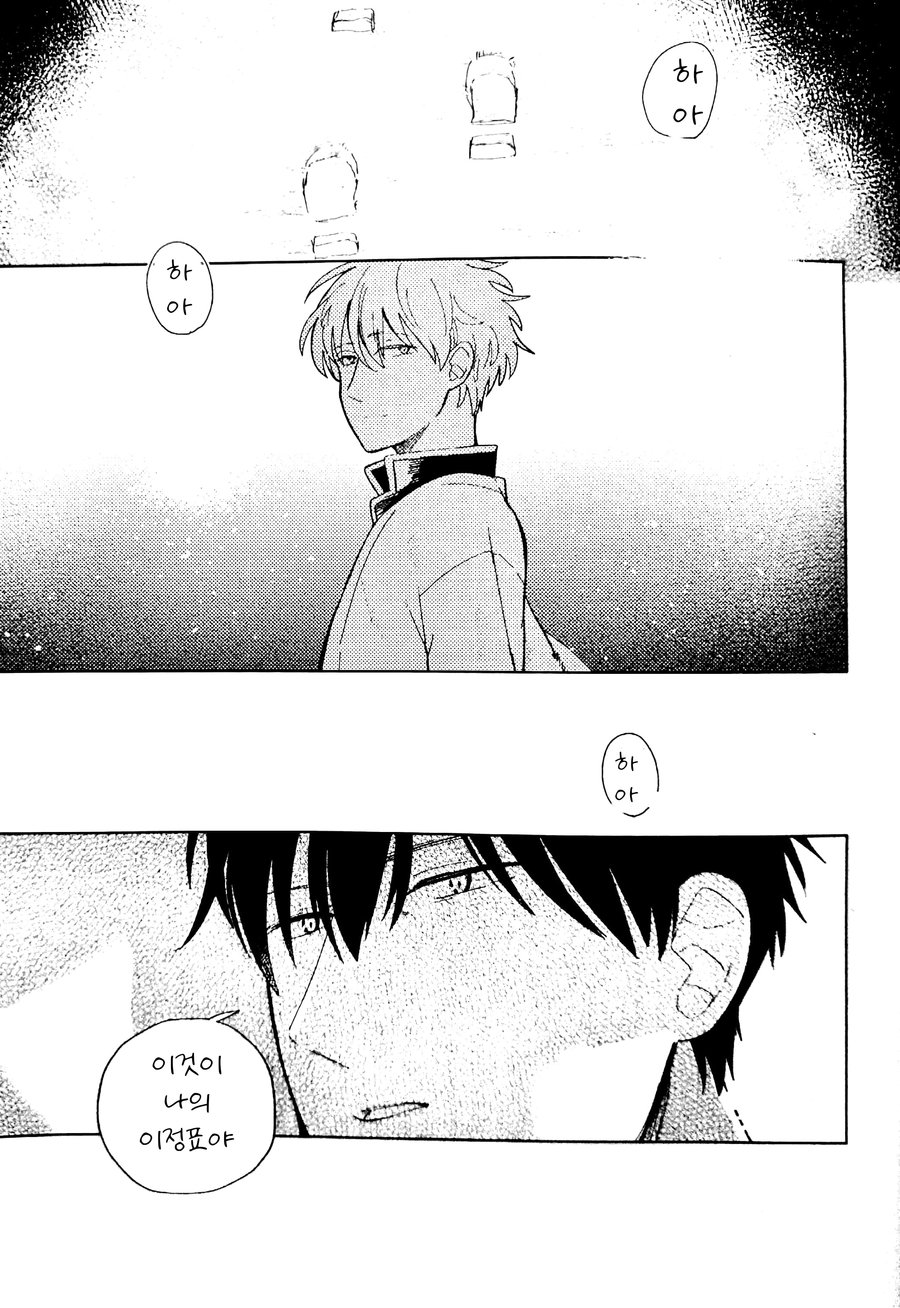 (Kabukichou Hanami Dai Enkai) [Korogatte mo Ice (yoshi)] Bokura wa Kurayami o Hashiru (Gintama) [Korean] - Page 32