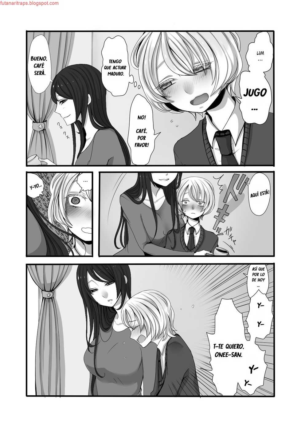 [Iwanakaya (Sansyouo)] Futanari Onee-san to Shota [Spanish] [bananare22] - Page 5