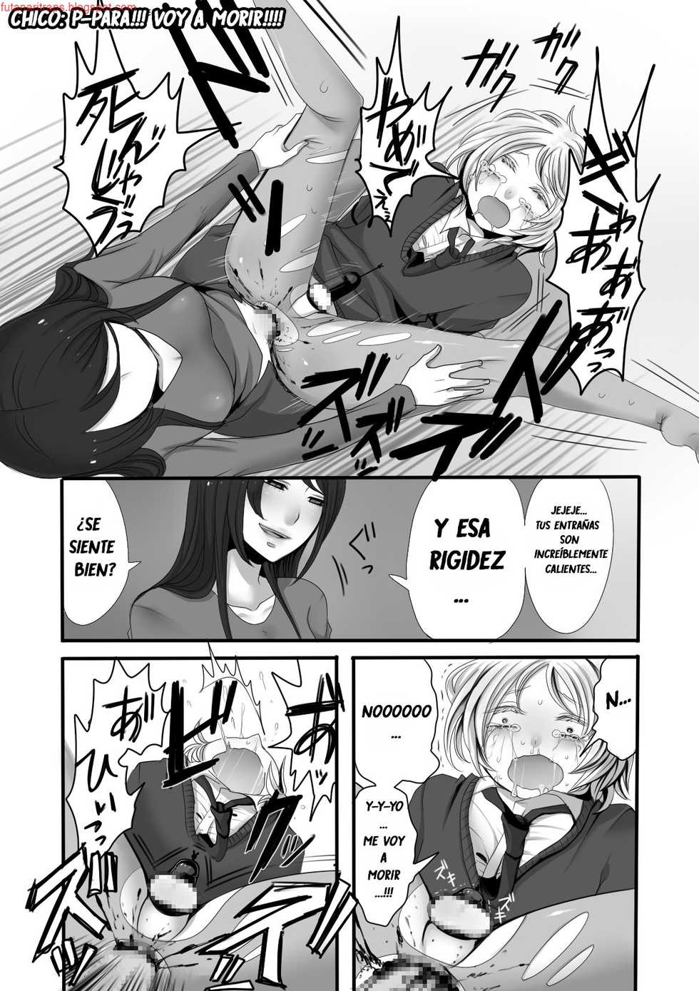 [Iwanakaya (Sansyouo)] Futanari Onee-san to Shota [Spanish] [bananare22] - Page 19