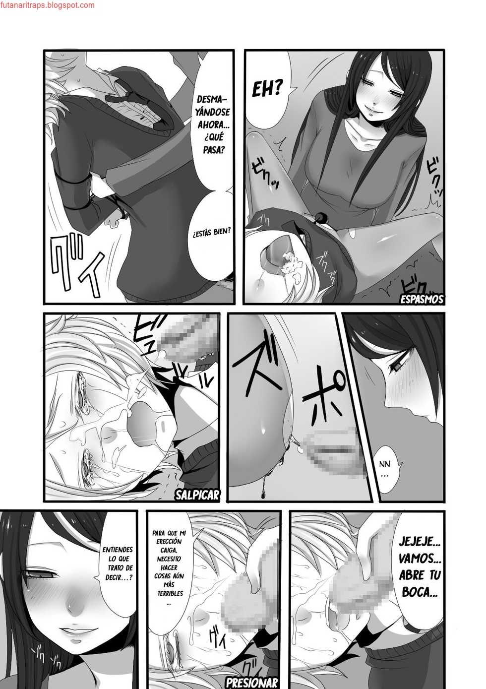 [Iwanakaya (Sansyouo)] Futanari Onee-san to Shota [Spanish] [bananare22] - Page 21