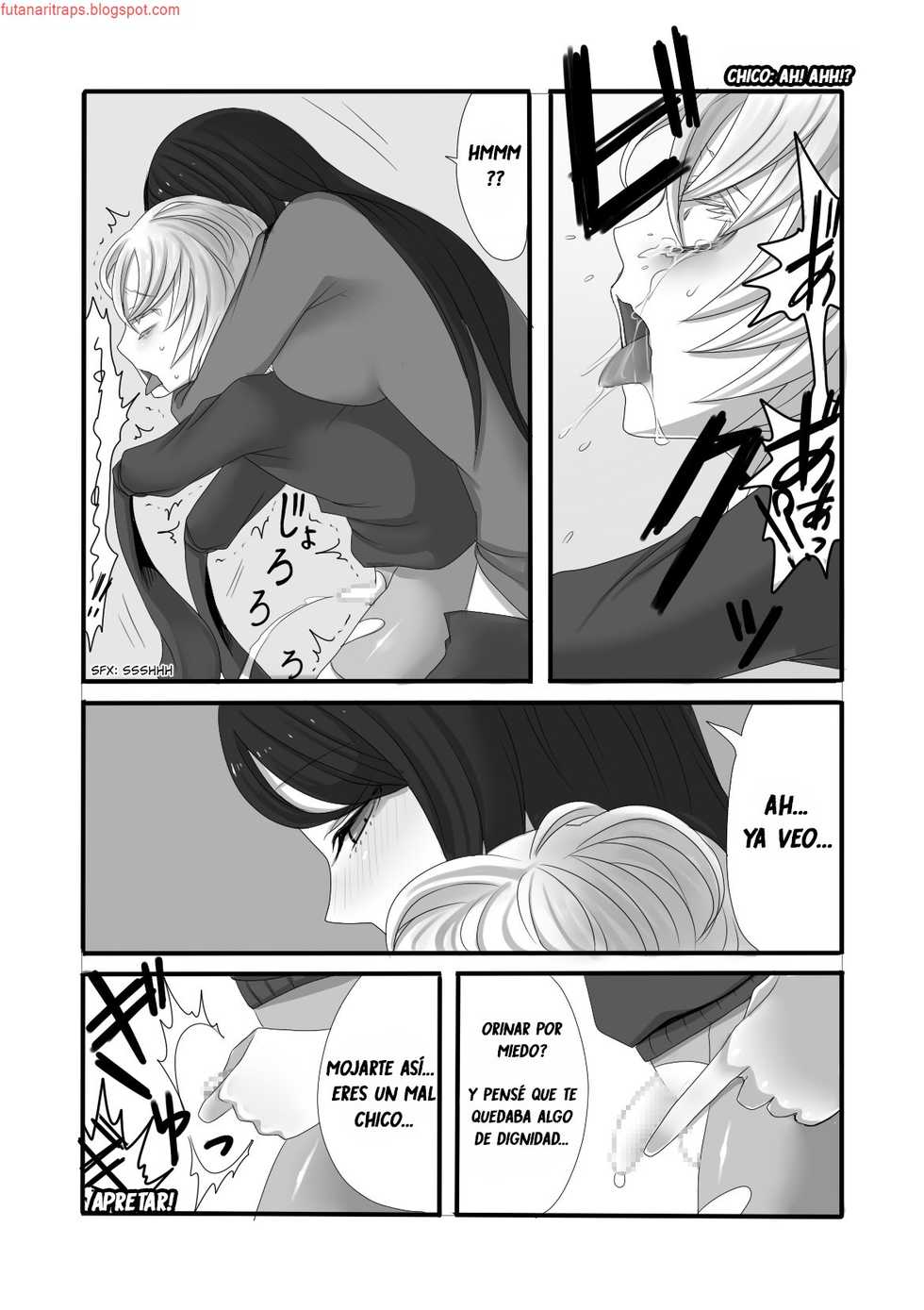 [Iwanakaya (Sansyouo)] Futanari Onee-san to Shota [Spanish] [bananare22] - Page 26