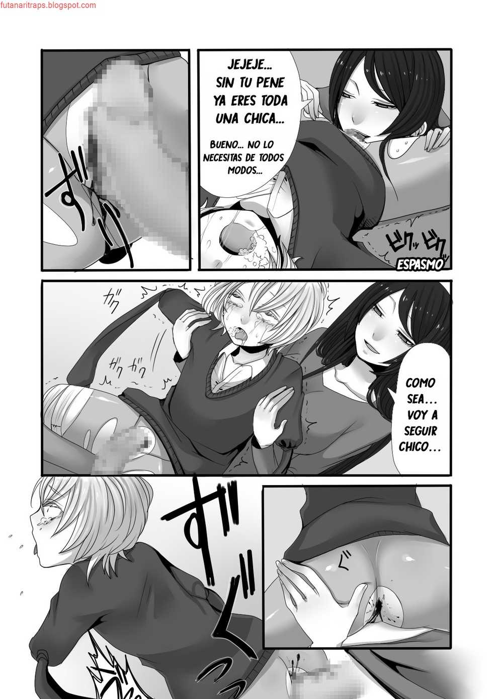 [Iwanakaya (Sansyouo)] Futanari Onee-san to Shota [Spanish] [bananare22] - Page 29