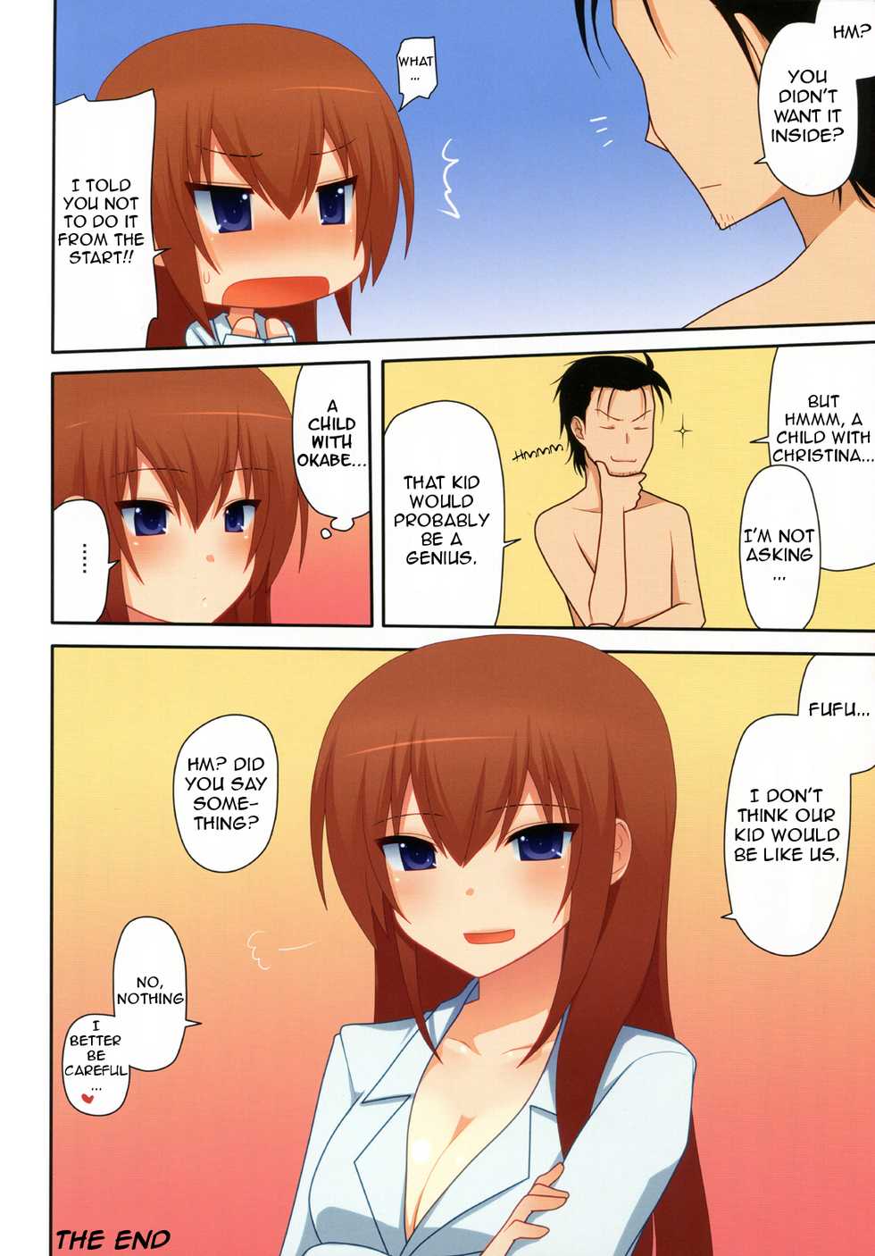 (C80) [7cm (nase)] kurisu-ism (Steins;Gate) [English] [life4Kaoru] [Decensored] - Page 20