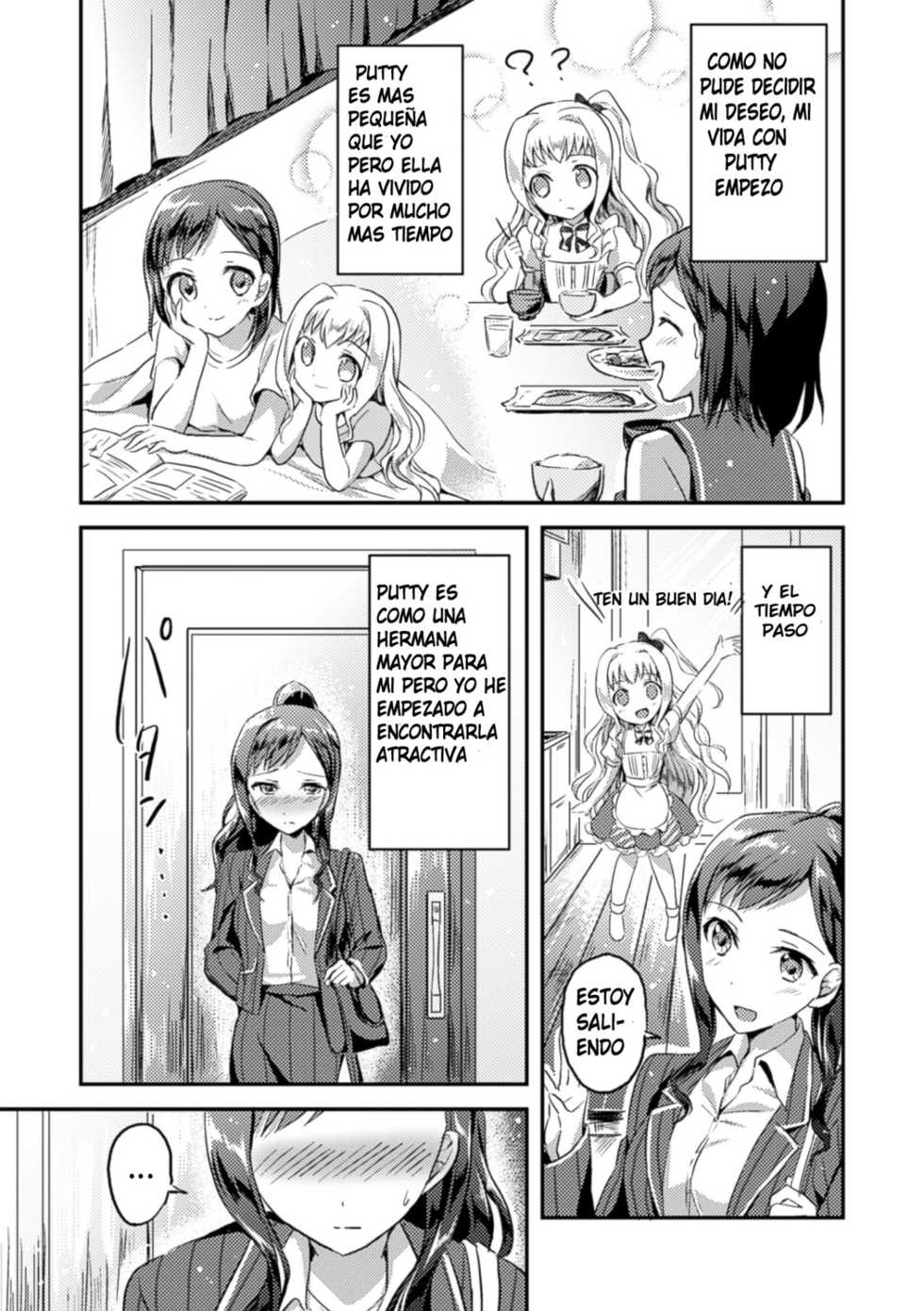 [Oimo] Negaigoto Hitotsu | Wish For One (2D Comic Magazine Yuri Ninshin Vol. 4) [Spanish] [Mugidanshi Fansub] [Digital] - Page 7