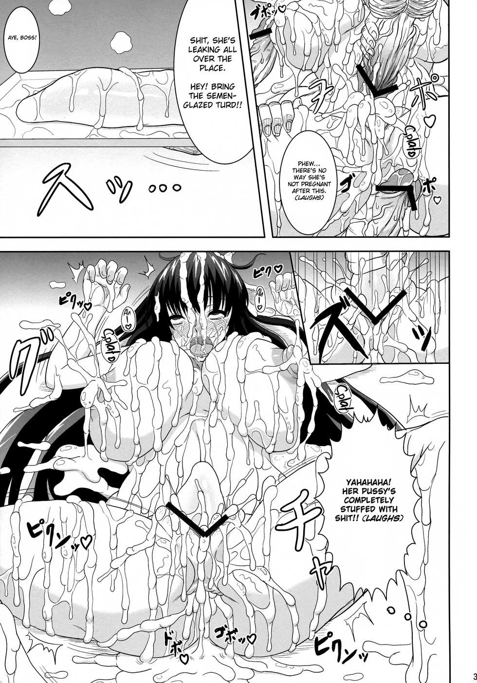 (COMIC1☆07) [Jinraiken (Takahiko,Kaminari)] Ikaruga, Datsu | Ikaruga, Fallen (Senran Kagura -Shoujo-tachi no Shin'ei-) [English] [cutegyaruTL] - Page 31