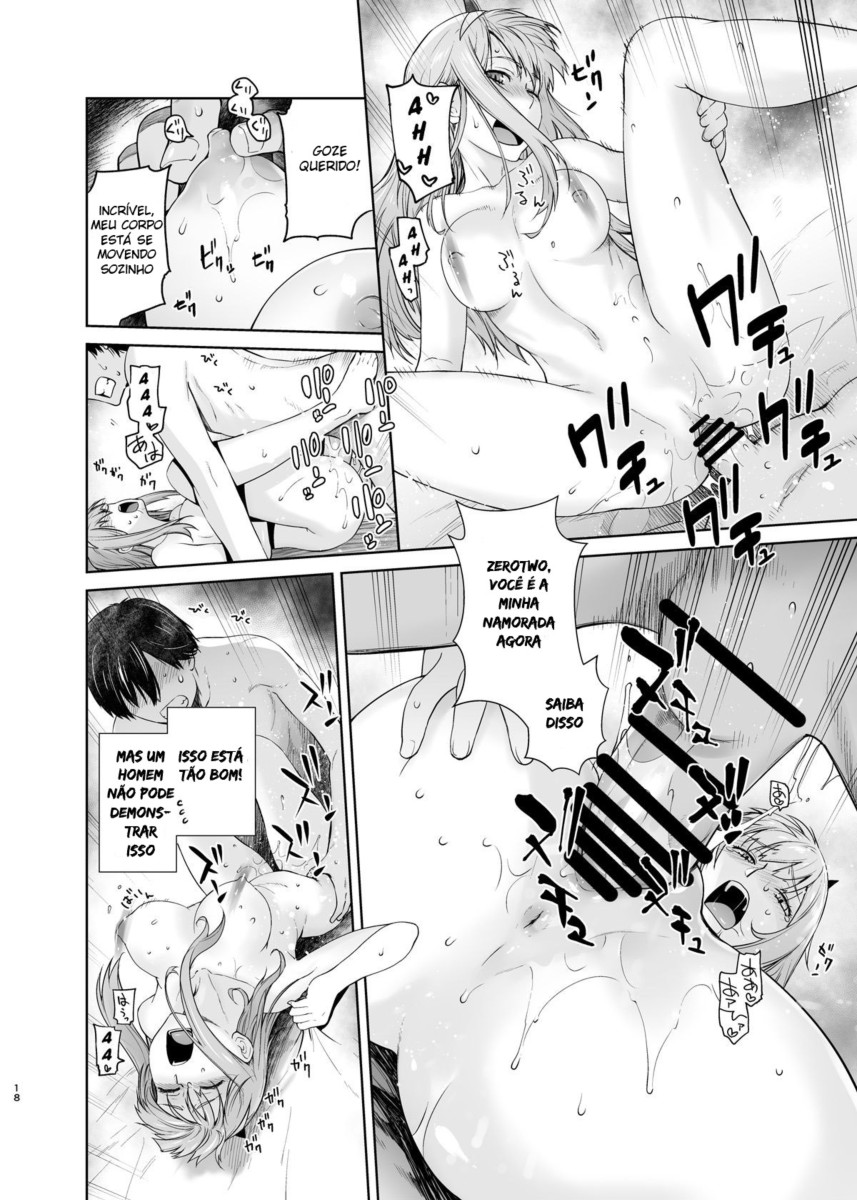 [Kouchaya (Ootsuka Kotora)] GERBERA (DARLING in the FRANXX) [Portuguese-BR] [Digital] - Page 17