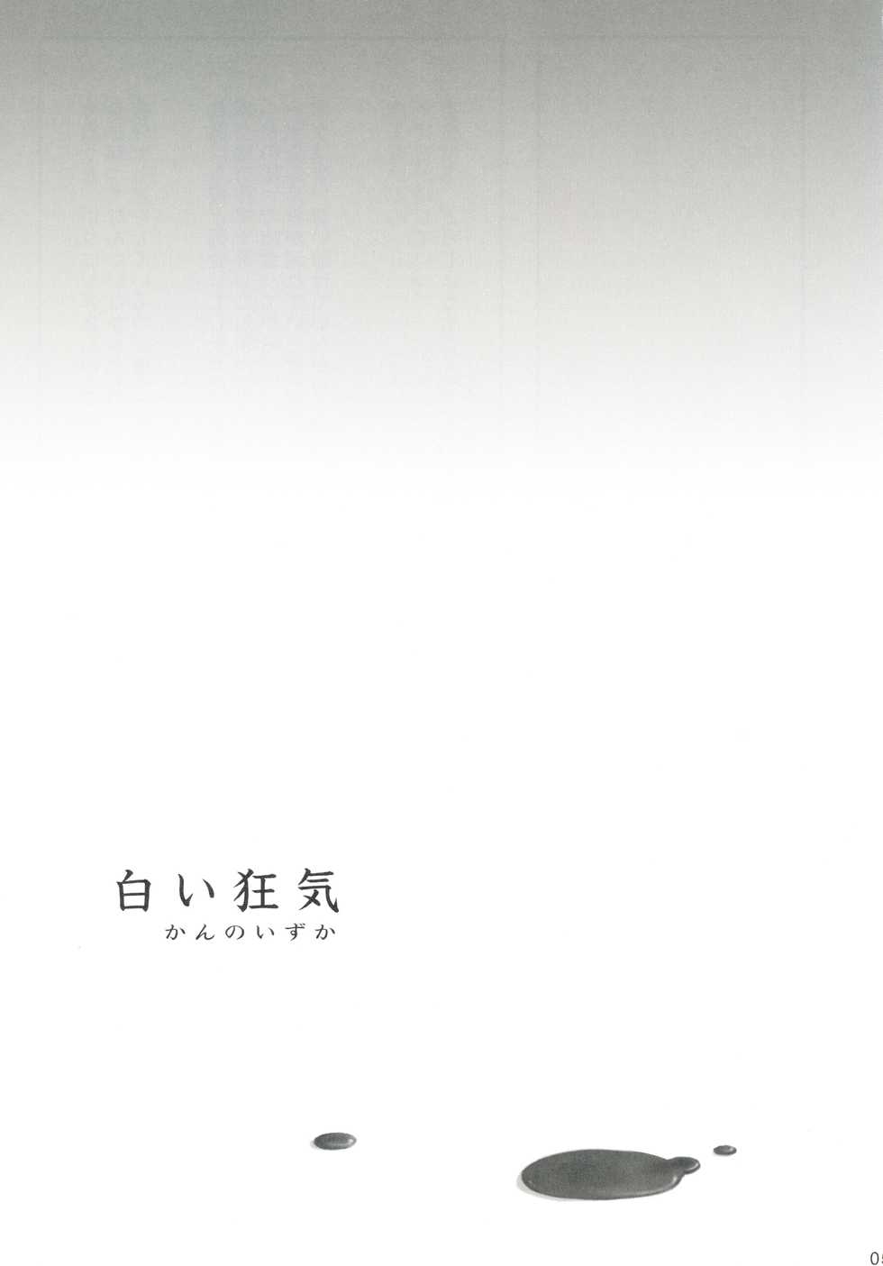 (SC24) [Shounen Byoukan (Kanno Izuka)] White Madness (Kino no Tabi) - Page 5