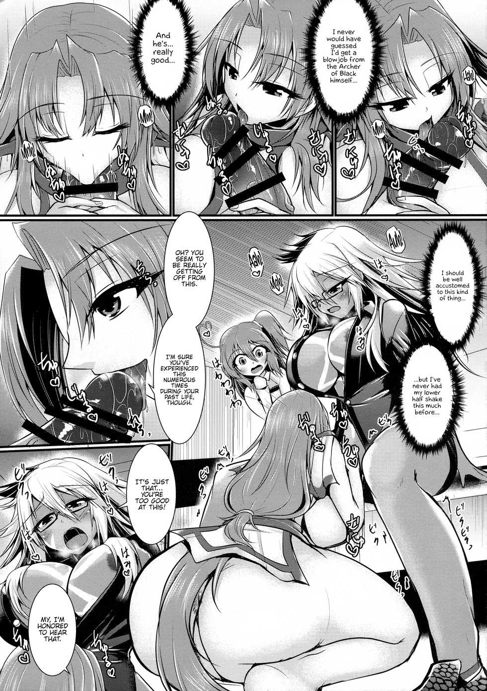 (Futaket 15.5) [Gekkou Tei (Seres Ryu)] Futanari ☆ Cool Biz (Fate/Grand Order) [English] {Hennojin} - Page 7