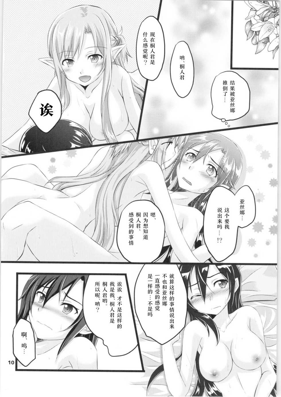 (C88) [AQUA SPACE (Asuka)] Kiriko-chan to Asobou! 2 (Sword Art Online) [Chinese] [樱花团子工坊汉化] - Page 9