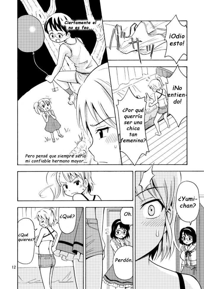 [Yoshida Gorou Shoukai (Yoshida Gorou)] Onnanoko ni Natta Onii-chan o Ijimenaide! [Spanish] [GenderBender Scans] [Digital] - Page 14