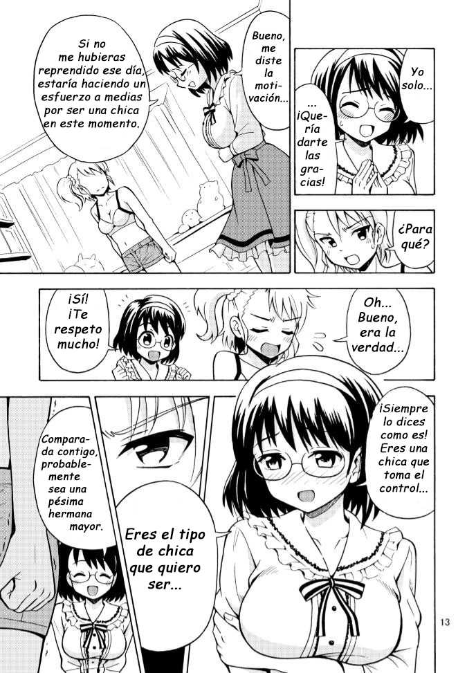 [Yoshida Gorou Shoukai (Yoshida Gorou)] Onnanoko ni Natta Onii-chan o Ijimenaide! [Spanish] [GenderBender Scans] [Digital] - Page 15