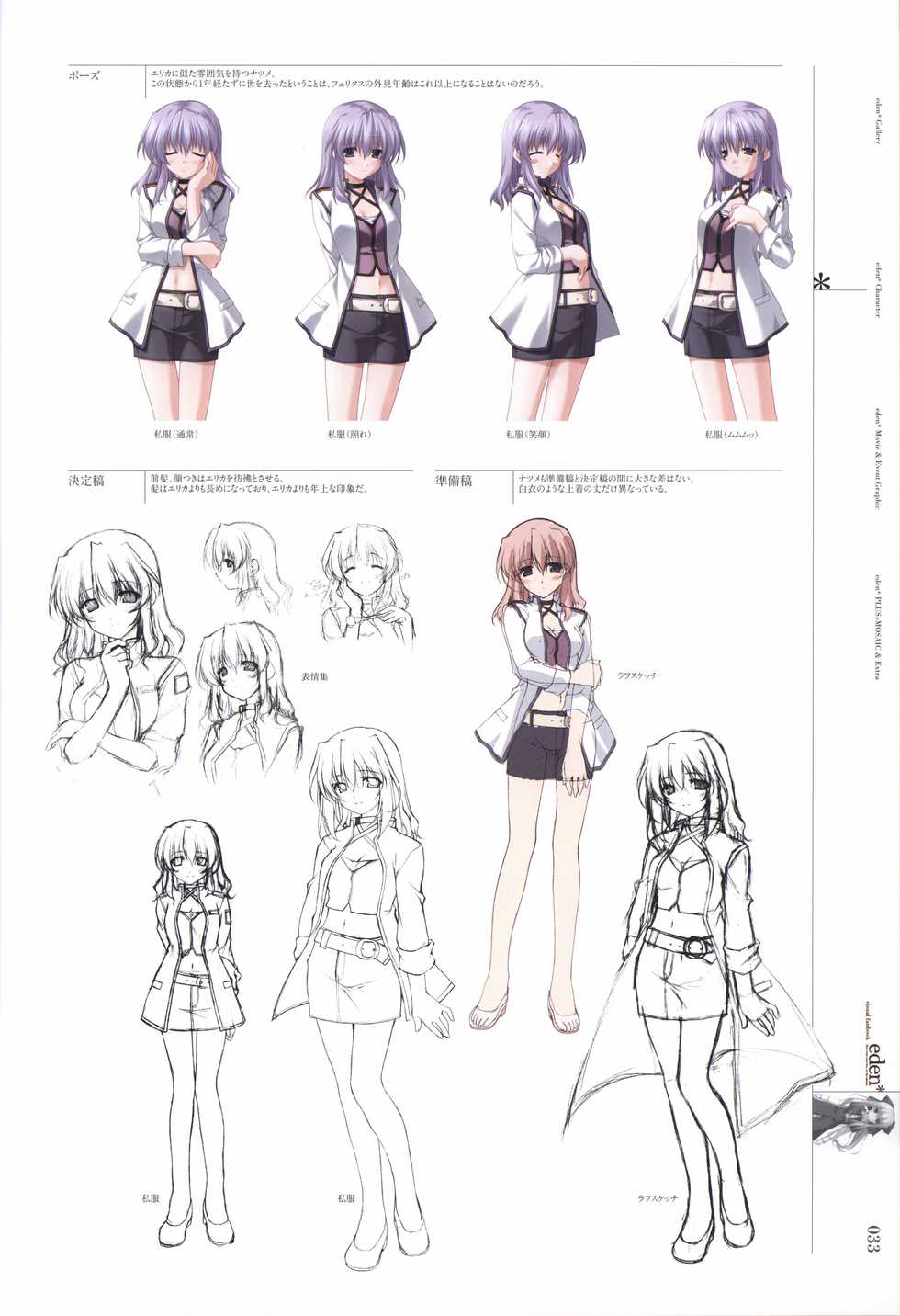 eden* visual fanbook - Page 35