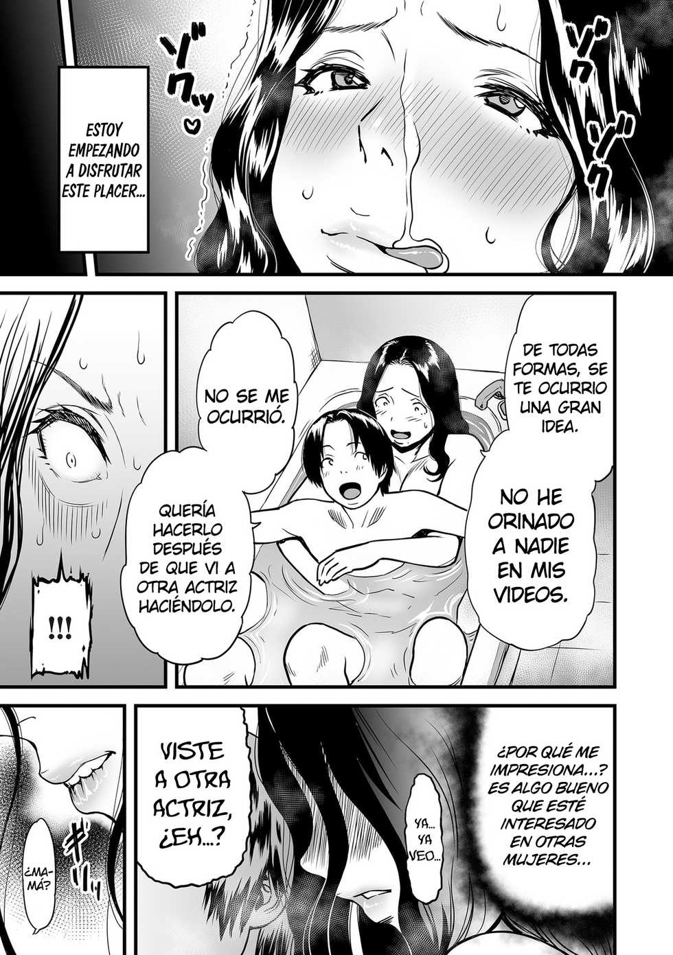 [Tsuzura Kuzukago] AV Joyuu no Kaa-san to Hikikomori no Boku ga Sex Suru You ni Natta Wake [Spanish] [BH][K.A. Works][JentaiM] [Digital] - Page 40