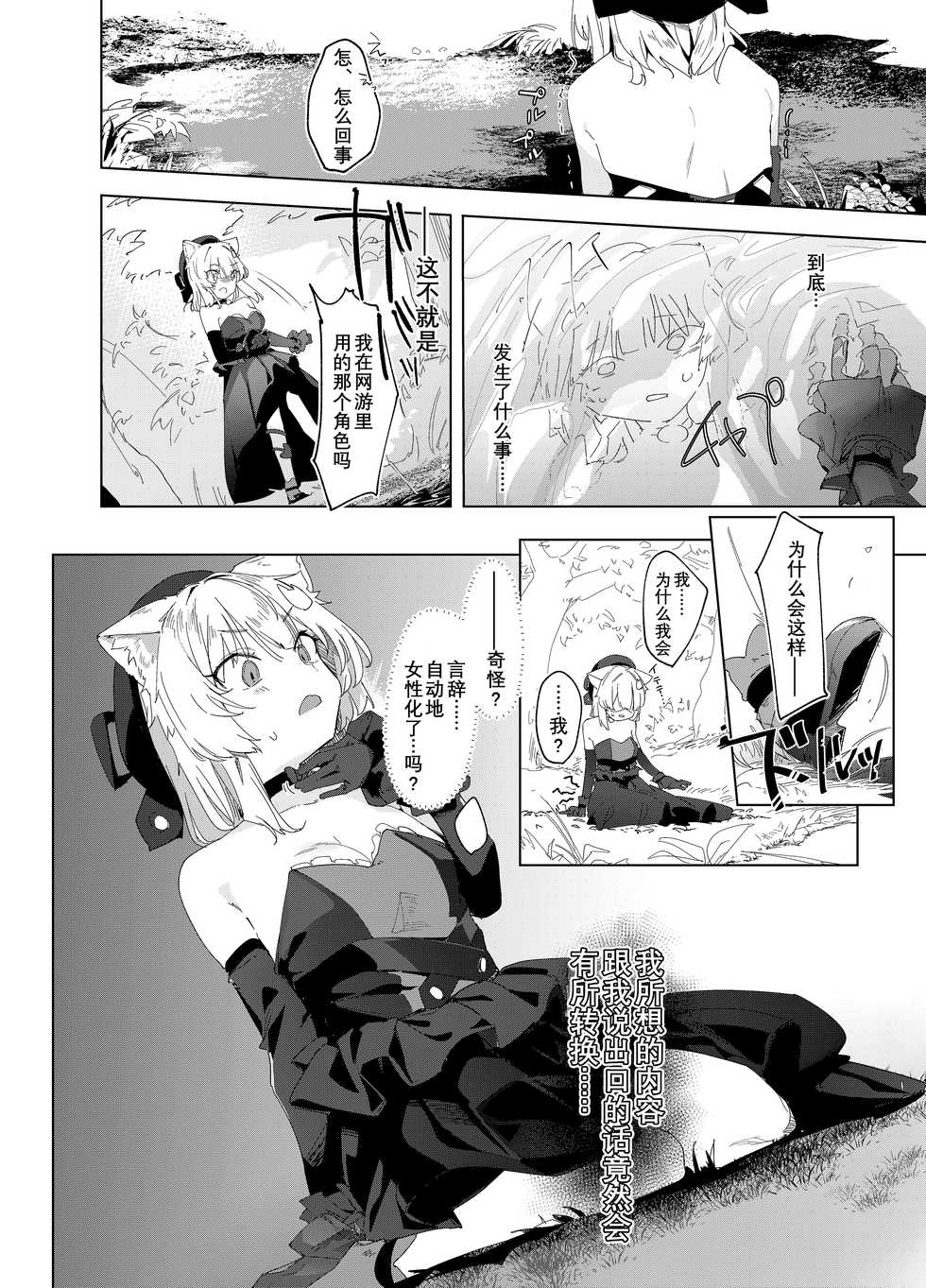 [Tempest (Uno Ryoku)] TS Neko Succubus-san wa Sakusei Nante Shitakunai! [Chinese] [不可视汉化] [Digital] - Page 5