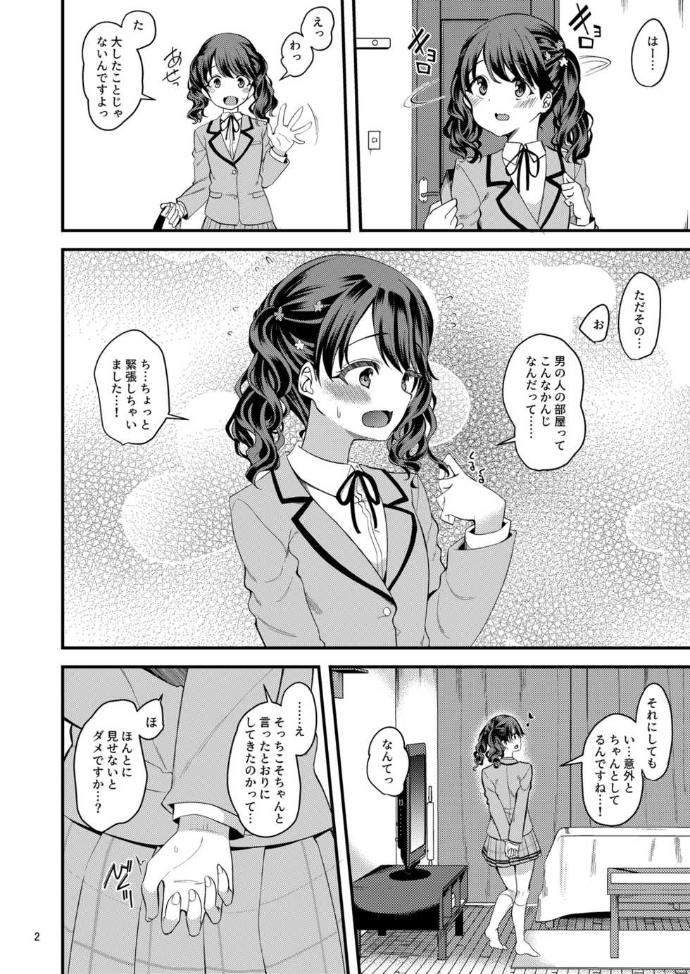 [Ryuukakusan Nodoame (Gokubuto Mayuge)] Fukumaru Koito no Image Video Taikenki (THE IDOLM@STER : Shiny Colors) [Digital] - Page 3