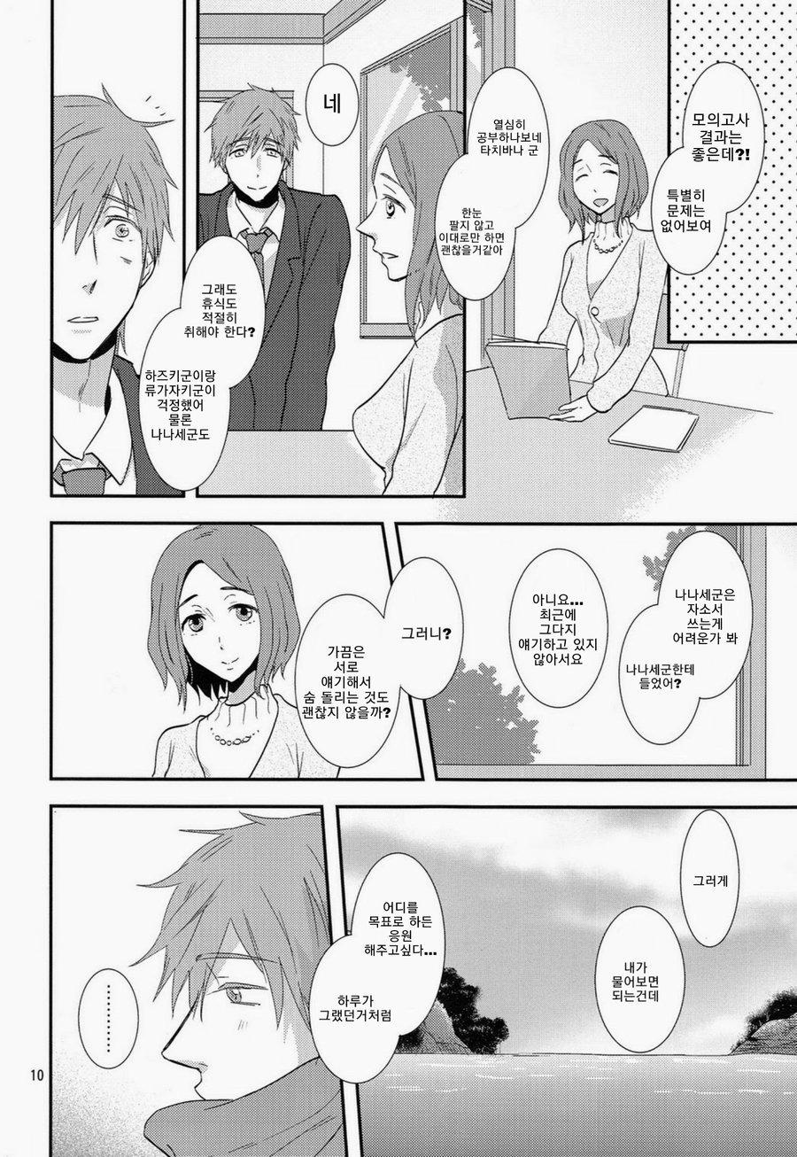 (C87) [Brainfreeze (Machizou)] Winter in Heat (Free!)[Korean] - Page 9