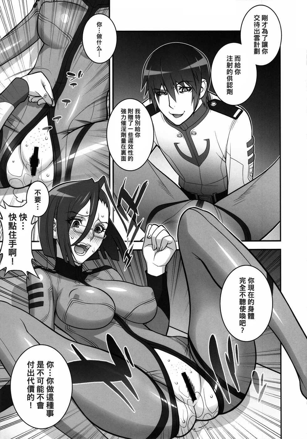 (C85) [Motchie Kingdom (Motchie)] Ero Niku Onna Shikan Dono (Space Battleship Yamato 2199) [Chinese] [黑条汉化] - Page 4