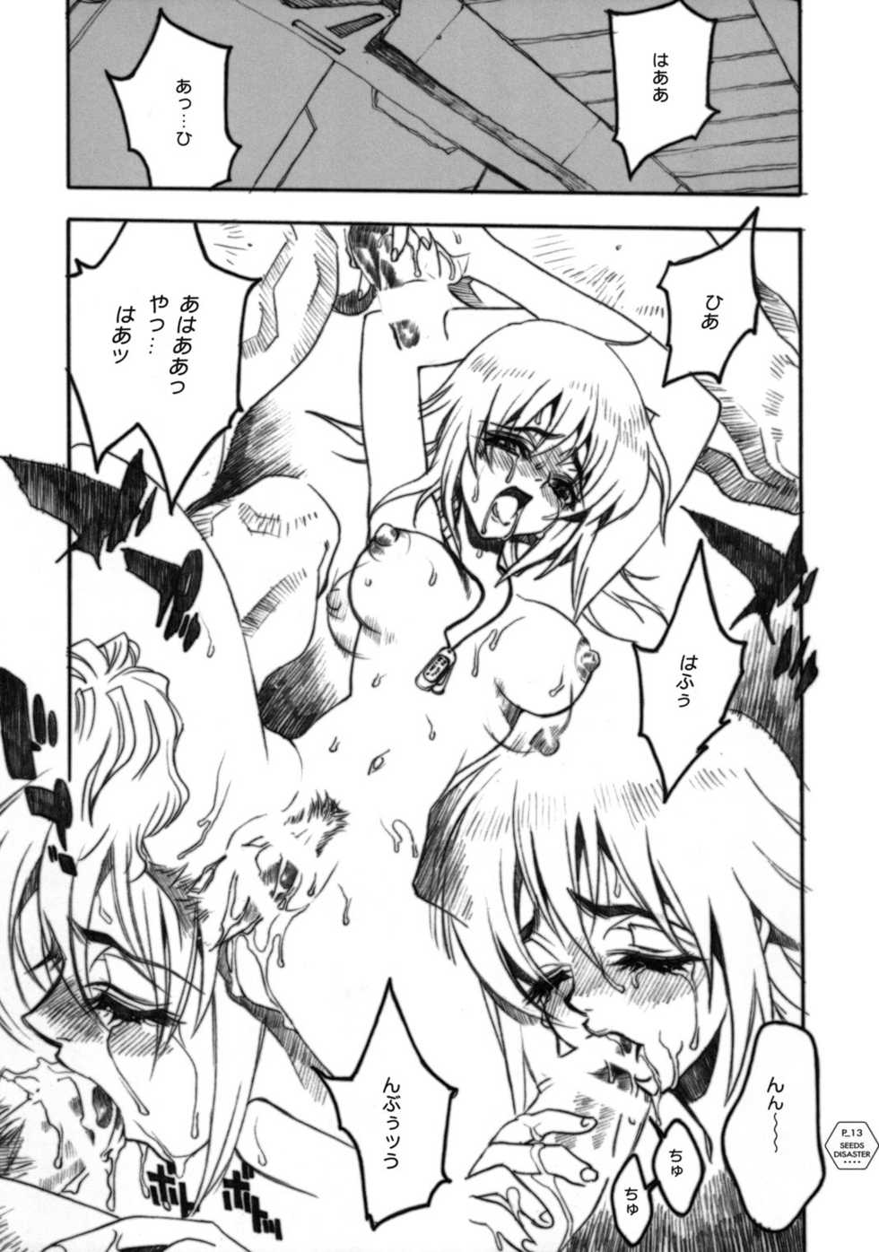 (C64) [Piggstar (Nagoya Shachihachi)] SEEDS OF DISASTER (Gundam SEED) - Page 12