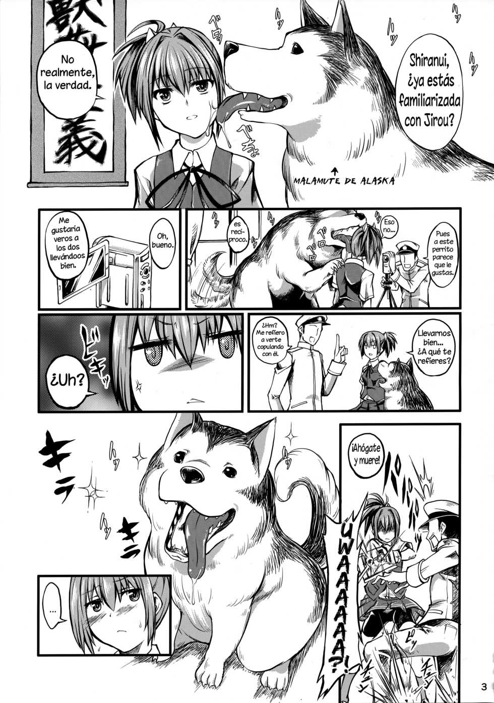 (SC61) [Zensoku Rider (Tenzen Miyabi)] Juukan Collection (Kantai Collection -KanColle-) [Spanish] - Page 2