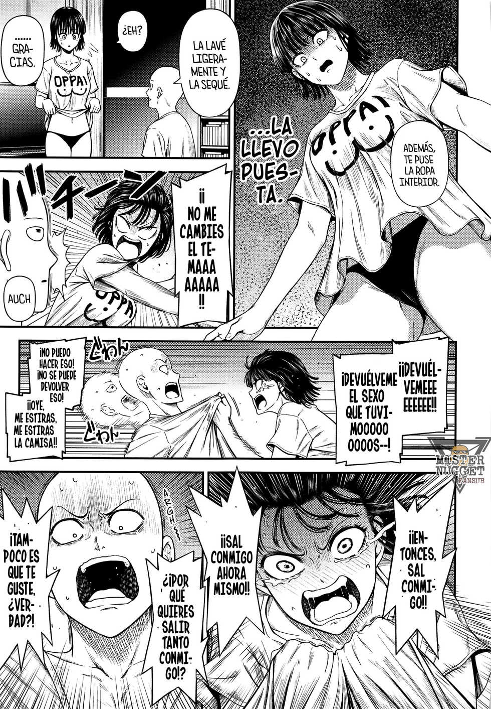 [Kiyosumi Hurricane (Kiyosumi Hurricane)] ONE-HURRICANE 6.5 (One Punch Man) [Spanish] [Mister Nugget] - Page 36
