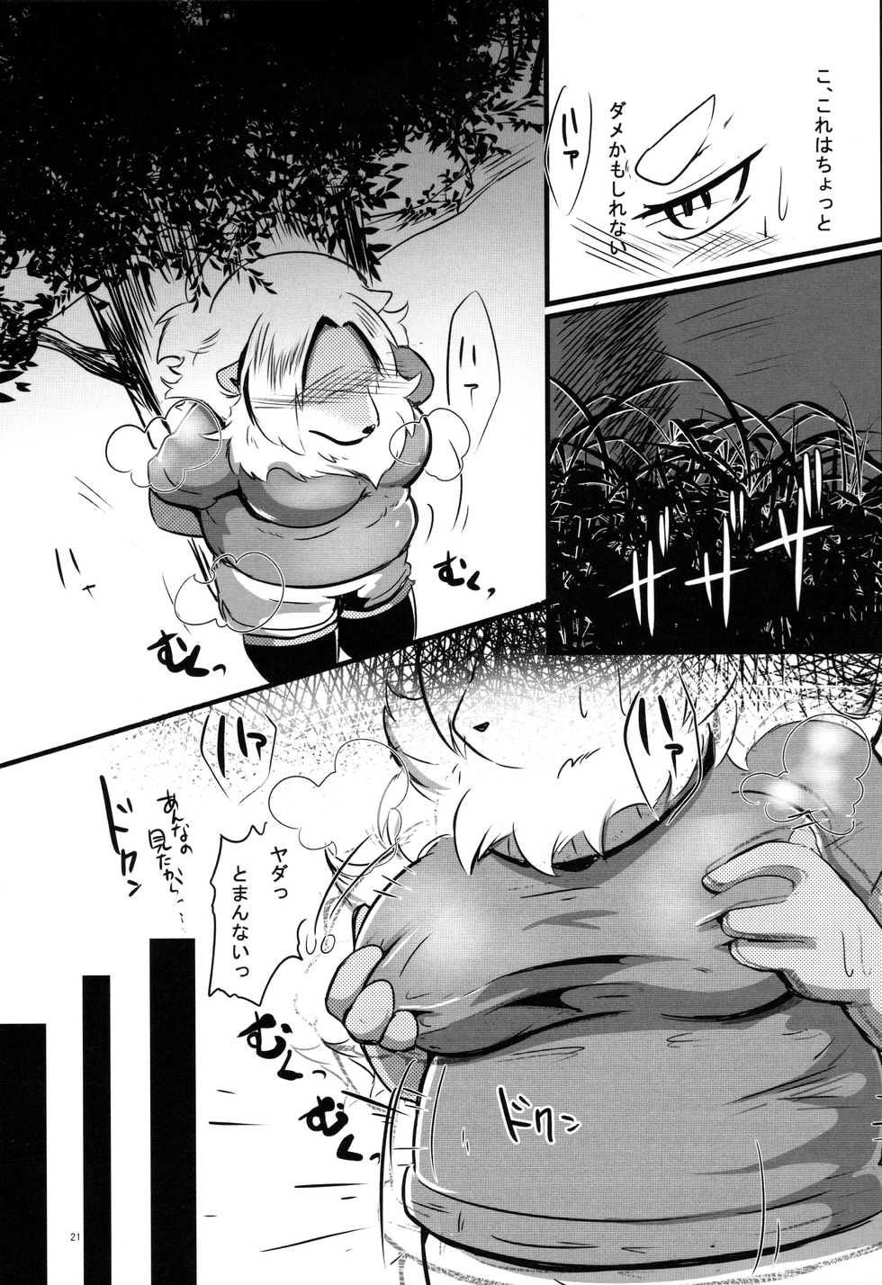 (Kemoket 5) [Kyou no Keiro (Pukkunn)] Oatsui no ga Osuki!? - Page 21