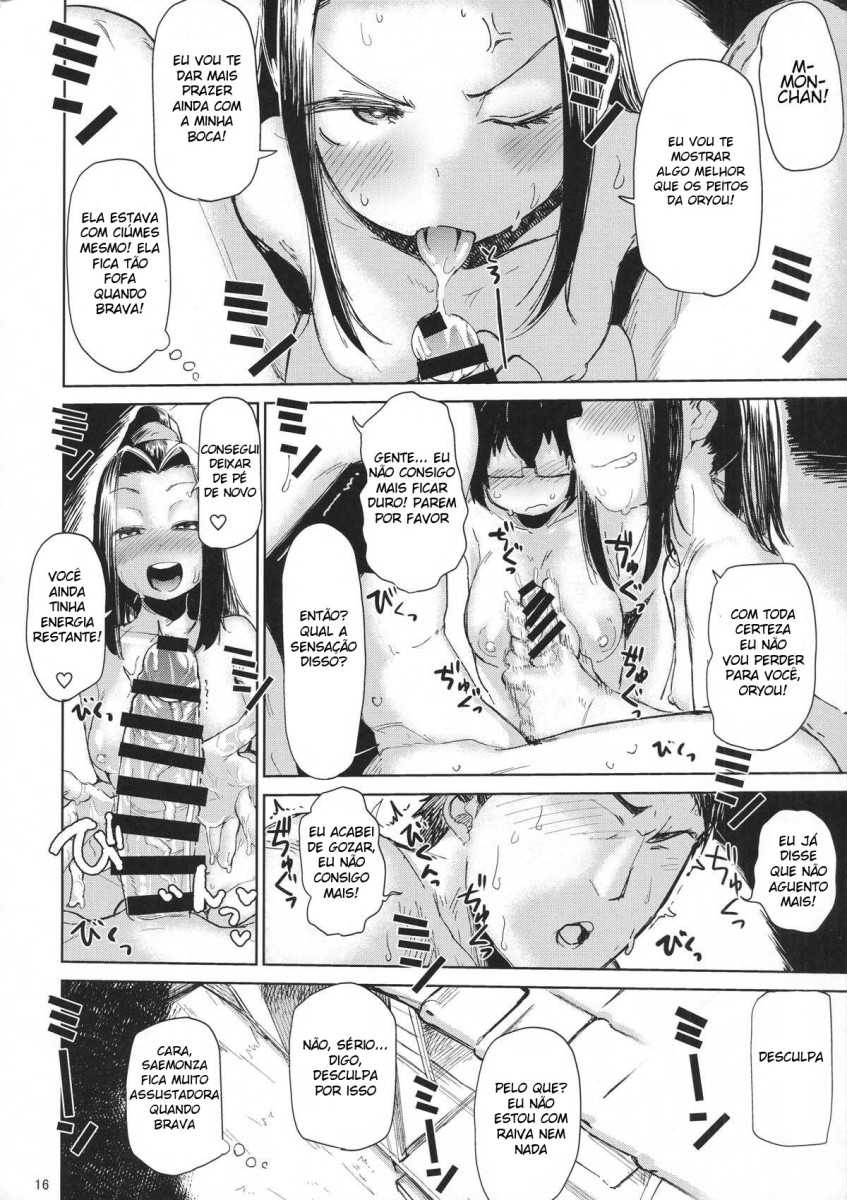 (C92) [Nikutai Gengo Club (Dekosuke)] Natsu no Hi Monza Sono Ni (Girls und Panzer) [Portuguese-BR] - Page 15